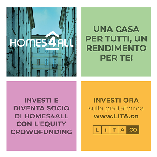 October 28, 2020 – Homes4All announces the launch of the Equity Crowdfunding campaign on the Lita.co platform and other important activities