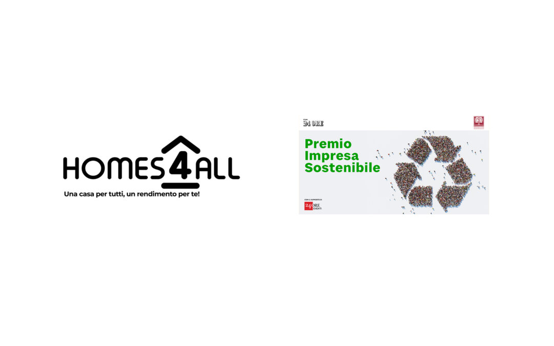 HOMES4ALL VINCE IL PREMIO IMPRESA SOSTENIBILE – IL SOLE 24 ORE