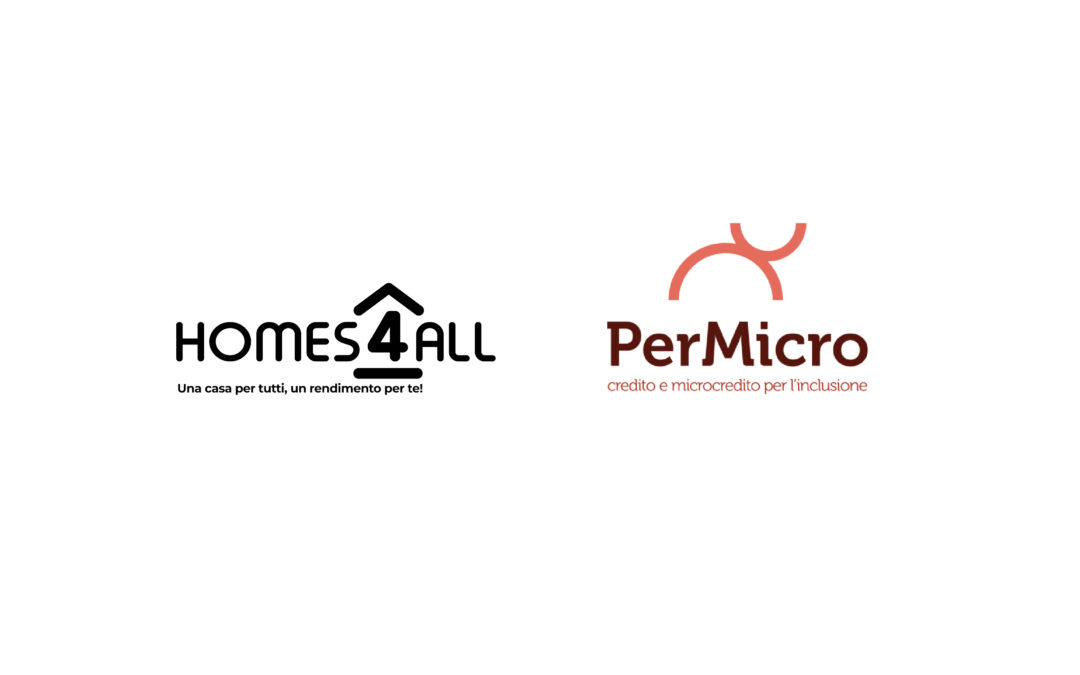 PerMicro e Homes4All insieme per contrastare il disagio economico e abitativo